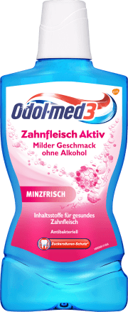 Odol Med 3 Mundspulung Zahnfleisch Aktiv 500 Ml Dauerhaft Gunstig Online Kaufen Dm De