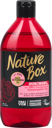 Nature Box Revitalizing Duschgel Granatapfelöl, 385 ml