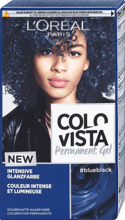 L Oreal Colovista Permanent Gel Haarfarbe Blueblack 1 St Dm At