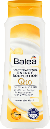 Balea Bodylotion Hautstraffende Energy Q10 Mit Vitamin C 400 Ml Dauerhaft Gunstig Online Kaufen Dm De