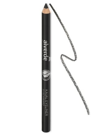 Alverde Naturkosmetik Kajal Eyeliner Schwarz 01 1 1 G Dauerhaft Gunstig Online Kaufen Dm De
