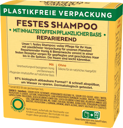 Wahre Schatze Festes Shampoo Honig 60 G Dauerhaft Gunstig Online Kaufen Dm De