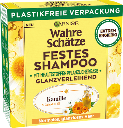 Wahre Schatze Festes Shampoo Kamille 60 G Dauerhaft Gunstig Online Kaufen Dm De
