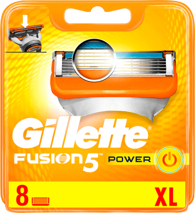 Gillette Fusion5 Power Rasierklingen 8 St Dauerhaft Gunstig Online Kaufen Dm De
