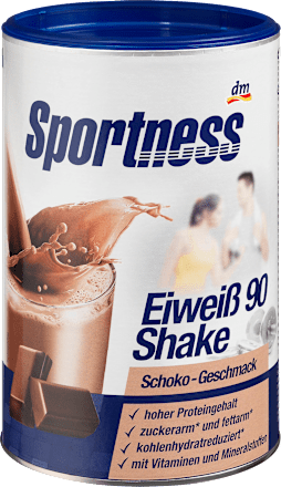 Sportness Eiweiss Shake Pulver 90 Schoko Geschmack 350 G Dauerhaft Gunstig Online Kaufen Dm De