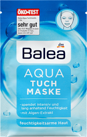 Balea Tuchmaske Aqua 1 St Dauerhaft Gunstig Online Kaufen Dm De