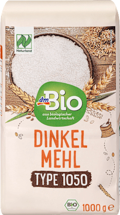 dmBio Mehl, Dinkelmehl Type 1050, Naturland, 1000 g ...