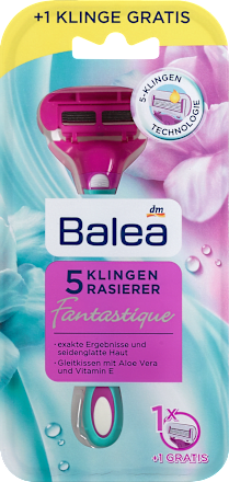 Balea Fantastique 5 Klingen Rasierer 1 St Dm At
