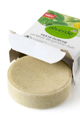 Alverde Naturkosmetik Feste Dusche Mit Minze Bergamotte Duft 60 G Dauerhaft Gunstig Online Kaufen Dm De