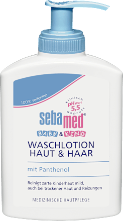 Sebamed Waschlotion Haut Haar Baby Kind 0 Ml Dauerhaft Gunstig Online Kaufen Dm De