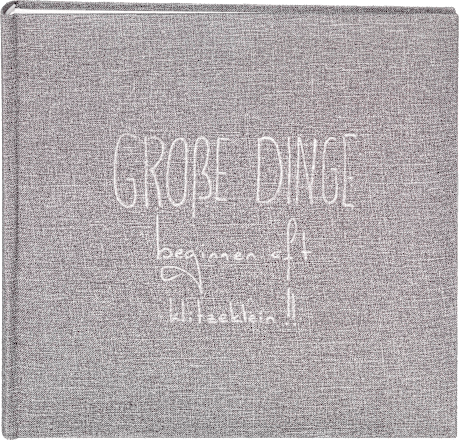Paradies Fotoalbum 25x25 Lhm Leinen Grau 1 St Dauerhaft Gunstig Online Kaufen Dm De