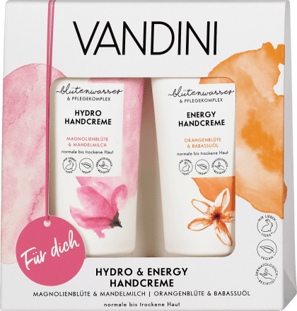 Vandini Hydro Energy Handcreme Geschenkset 1 St Dm At