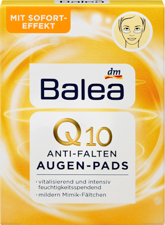 Balea Augenpads Q10 Anti Falten 12 St Dauerhaft Gunstig Online Kaufen Dm De