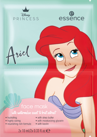 Essence Cosmetics Gesichtsmaske Disney Princess Ariel Face Mask Be Brave And Curious 01 Ml Dauerhaft Gunstig Online Kaufen Dm De