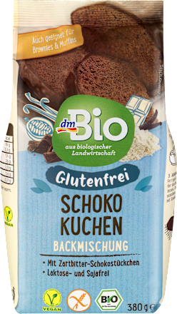 Dmbio Schokokuchen Backmischung Glutenfrei 380 G Dauerhaft Gunstig Online Kaufen Dm De