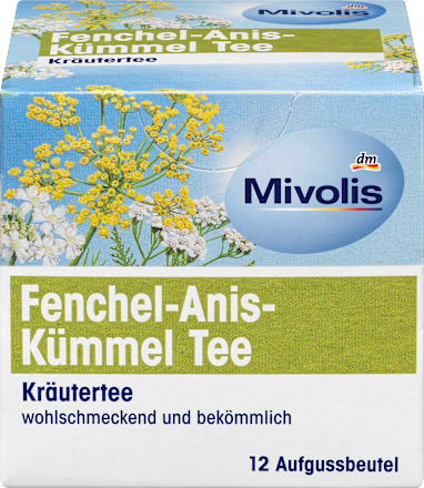 Mivolis Krauter Tee Fenchel Anis Kummel Tee 12 X 1 75 G 24 G Dauerhaft Gunstig Online Kaufen Dm De
