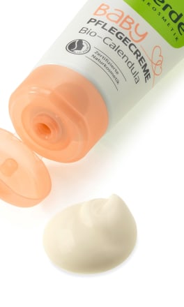 Alverde Naturkosmetik Baby Pflegecreme Fur Gesicht Korper Bio Calendula 100 Ml Dauerhaft Gunstig Online Kaufen Dm De