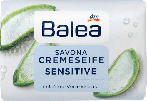 Balea Seifenstuck Sensitive Mit Aloe Vera Extrakt 150 G Dauerhaft Gunstig Online Kaufen Dm De