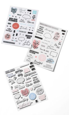 Paradies Paradies Diy Sticker Set Spruche 1 St Dauerhaft Gunstig Online Kaufen Dm De