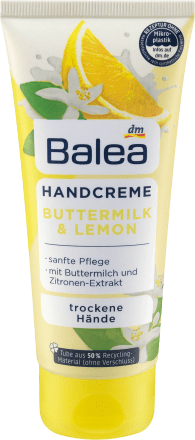 Balea Handcreme Buttermilk Lemon 100 Ml Dauerhaft Gunstig Online Kaufen Dm De