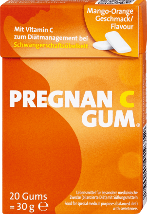 Pregnan C Gum Kaugummi Bei Schwangerschaftsubelkeit 20 St Dm At