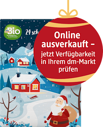 Dmbio Dmbio Schokokugel Adventskalender 70 G Dauerhaft Gunstig Online Kaufen Dm De
