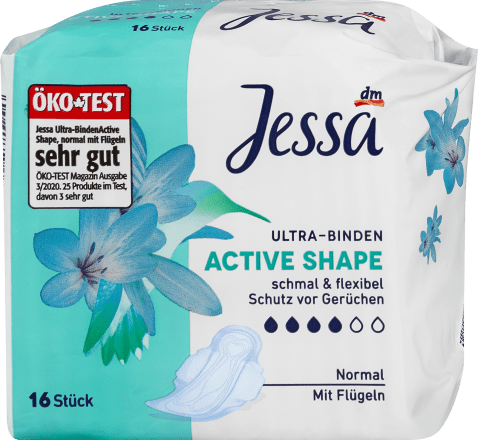 Jessa Ultra Binden Active Shape 16 St Dm At