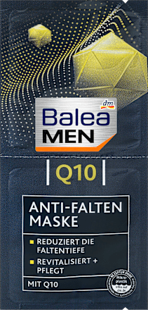 Balea Men Q10 Anti Falten Maske 16 Ml Dauerhaft Gunstig Online Kaufen Dm De