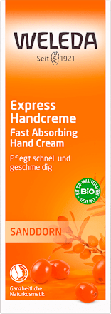 Weleda Handcreme Express Sanddorn 50 Ml Dauerhaft Gunstig Online Kaufen Dm De