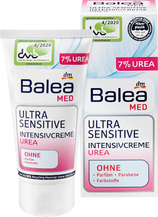 Balea Med Tagescreme Ultra Sensitive Intensivcreme 50 Ml Dauerhaft Gunstig Online Kaufen Dm De