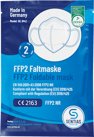 Sentias Ffp2 Atemschutzmaske Fur Erwachsene Einweg 2 St Dauerhaft Gunstig Online Kaufen Dm De Hier kaufen sie eine zu 100% deutsche ffp2 maske vom deutschen hersteller. ffp2 atemschutzmaske fur erwachsene einweg 2 st