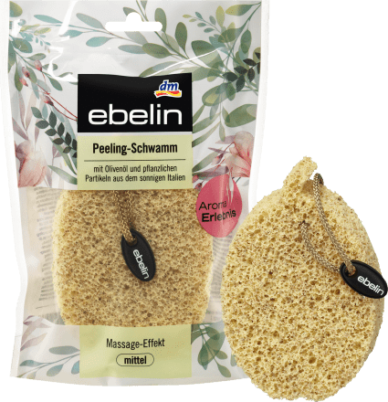 Ebelin Peeling Schwamm 1 St Dauerhaft Gunstig Online Kaufen Dm De