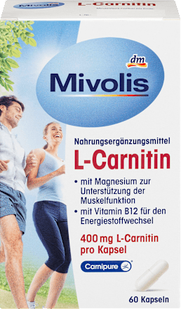 Mivolis L Carnitin Kapseln 60 St 59 G Dauerhaft Gunstig Online Kaufen Dm De