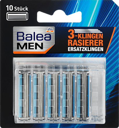 Balea Men 3 Klingen Rasierklingen 10 St Dauerhaft Gunstig Online Kaufen Dm De