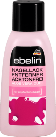 Ebelin Nagellackentferner Acetonfrei Aloe Vera Duft 125 Ml Dm At