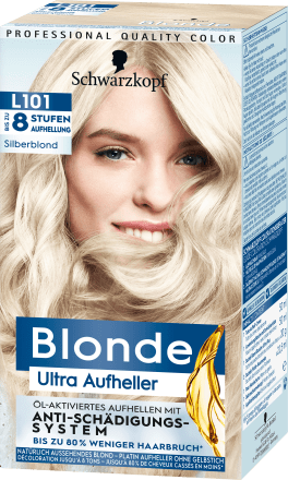 blonde aufheller l101 silberblond 1 st