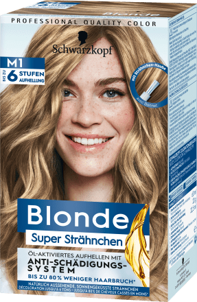 blonde m1 super strahnchen