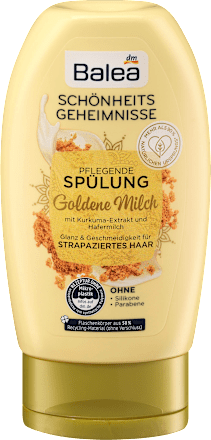 Balea Schonheitsgeheimnisse Spulung Goldene Milch 200 Ml Dauerhaft Gunstig Online Kaufen Dm De