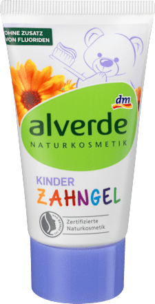 Alverde Naturkosmetik Zahnpasta Kinder Ab 6 Monate Fluoridfrei 50 Ml Dauerhaft Gunstig Online Kaufen Dm De