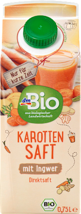 karottensaft mit ingwer 750 ml