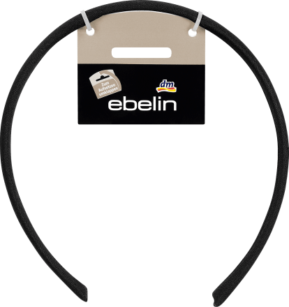 Ebelin Haarreifen Schwarz 1 St Dm At