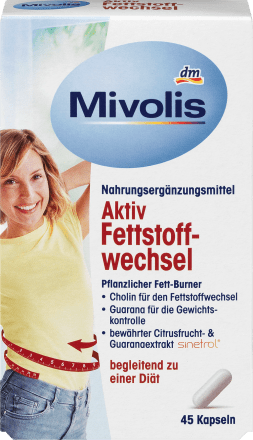 Mivolis Aktiv Fettstoffwechsel Kapseln 45 St 27 G Dauerhaft Gunstig Online Kaufen Dm De