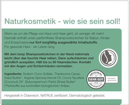 shampoostuckchen 60 g