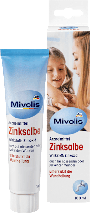Mivolis Zinksalbe 100 Ml Dauerhaft Gunstig Online Kaufen Dm De