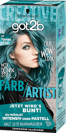 https www dm de schwarzkopf got2b toenung farb artist meerjungfrau gruen 097 1 st p4015100199437 html