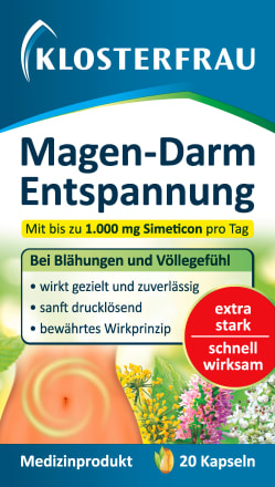 Klosterfrau Magen Darm Entspannung Kapseln 20 St Dauerhaft Gunstig Online Kaufen Dm De