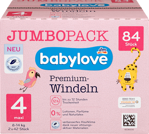 Bella Baby Happy Soft&Delicate 4 Maxi 8-14 Kg Dětské Pleny Box 124 Ks