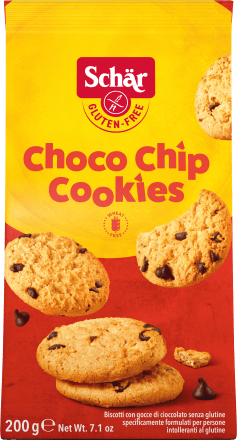 Schar Cookies Choco Chip Cookies Schokoladenkekse Glutenfrei 200 G Dauerhaft Gunstig Online Kaufen Dm De