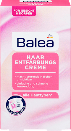balea haarentfarbungscreme 100 ml dauerhaft gunstig online kaufen dm de