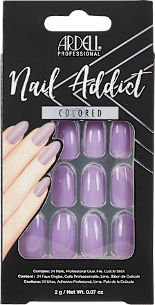 ardell kunstliche fingernagel lovely lavender 24 st dauerhaft gunstig online kaufen dm de